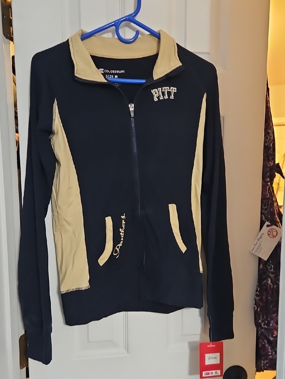 NWT Women's Colosseum Size Medium Pitt Panthers Sweatshirt
